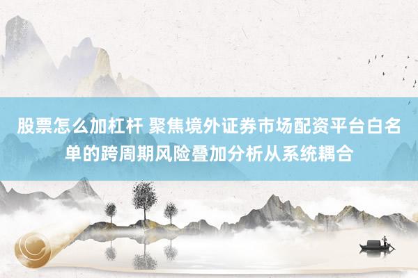 股票怎么加杠杆 聚焦境外证券市场配资平台白名单的跨周期风险叠加分析从系统耦合